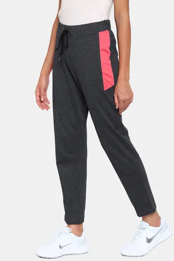 Buy Rosaline Easy Movement Straight Fit Pants - Anthracite